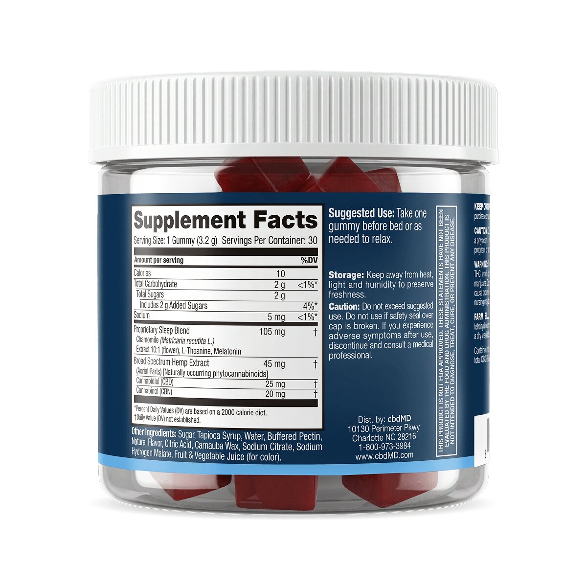 CBD мармелад для спокойного сна